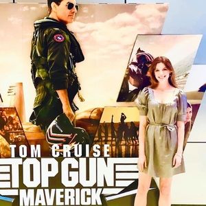 Limited pewter silver grey silk dress